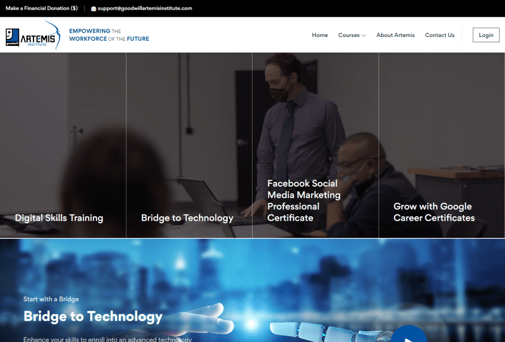 Goodwill Artemis Institute 1